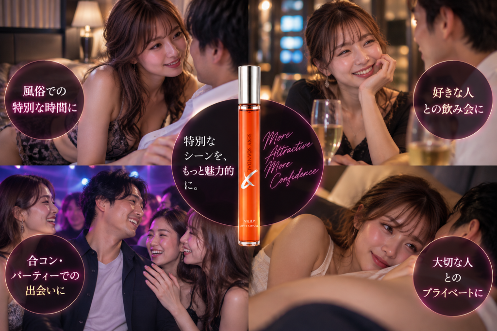 媚薬スキャンダルとは?SEXY SCANDALの特徴・香り・使い方を紹介 chatgpt image 2026年9月6日 15 49 09